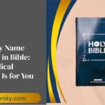 Kimberly Name Meaning in Bible This Biblical Meaning Is for You