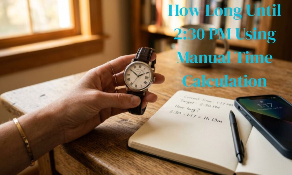 How Long Until 230 PM Using Manual Time Calculation